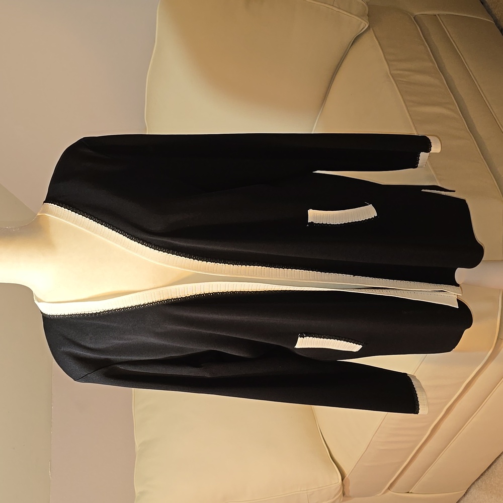 Mistook jacket/cardigan with White Trim
